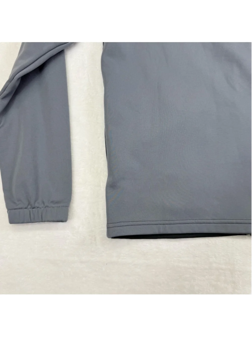 Boys Nike Gray Black Full Zip Track Jacket XL